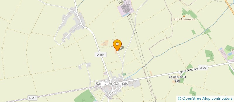 localisation de l'entreprise SCI RCM ROMAIN  BATILLY-EN-GATINAIS