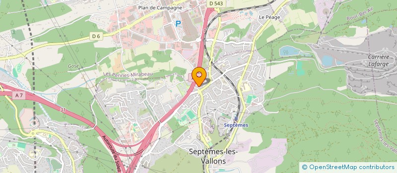localisation de l'entreprise SCI RCN à SEPTEMES-LES-VALLONS