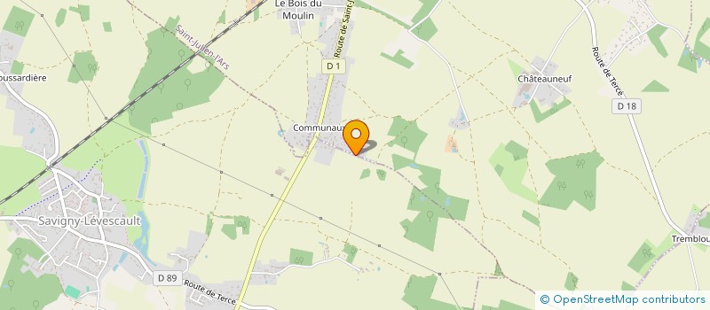 localisation de l'entreprise SCI RCPL  SAINT-JULIEN-L'ARS