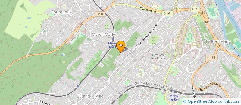 localisation de l'entreprise SCI RCPM FLAMAND à MAREIL-MARLY