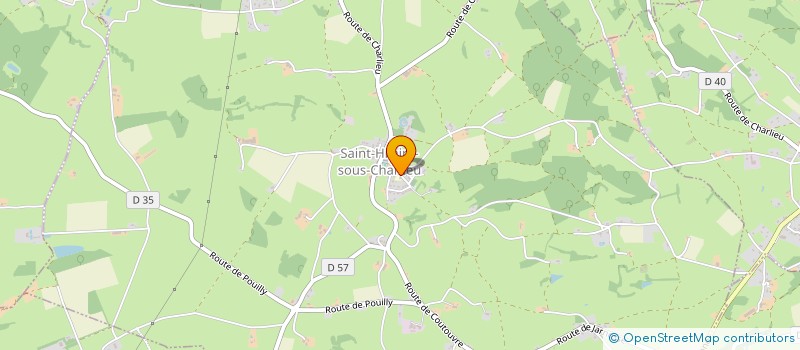 localisation de l'entreprise SCI RCSJ  SAINT-HILAIRE-SOUS-CHARLIEU