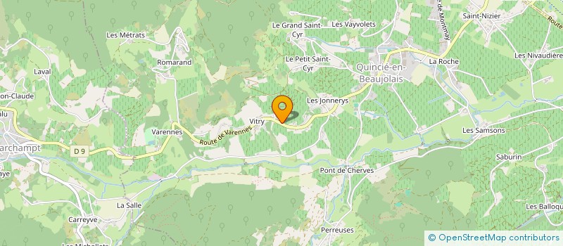 localisation de l'entreprise SCI RD  DEUX-GROSNES