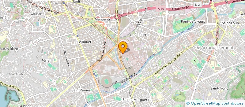 localisation de l'entreprise SCI RD à MARSEILLE
