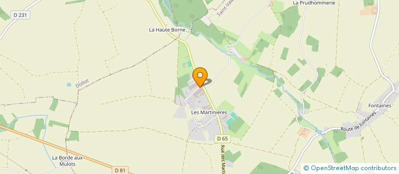 localisation de l'entreprise SCI RD IMMOBILIER à SAINT-VALERIEN