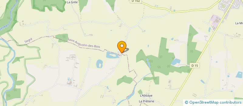 localisation de l'entreprise SCI RD VILLENEUVE  SAINT-AUGUSTIN-DES-BOIS