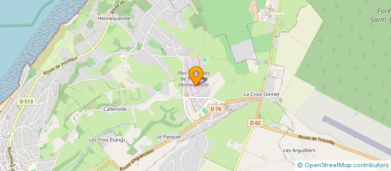 localisation de l'entreprise SCI RDB à TROUVILLE-SUR-MER