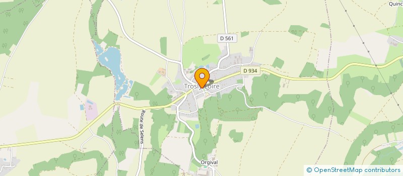 localisation de l'entreprise SCI RDC IMMO  TROSLY-LOIRE