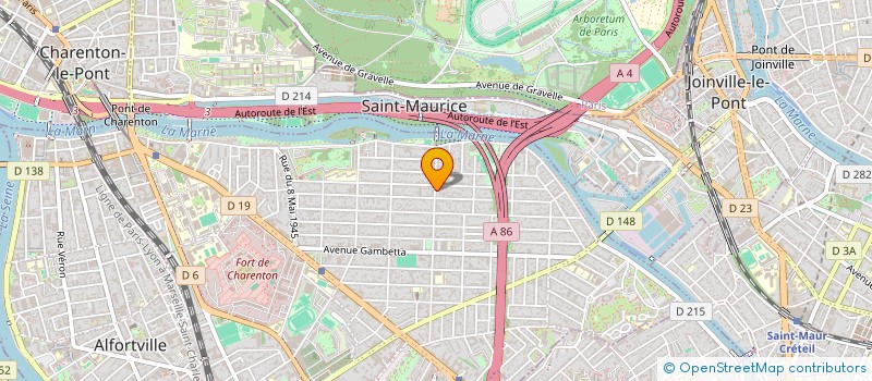 localisation de l'entreprise SCI RDD à MAISONS-ALFORT