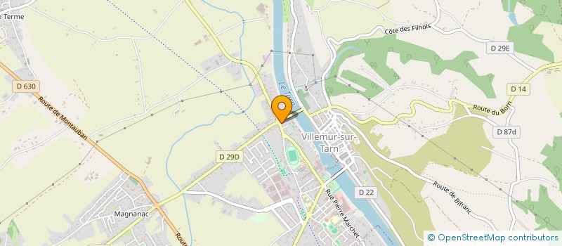 localisation de l'entreprise SCI RDEV IMMO  VILLEMUR-SUR-TARN