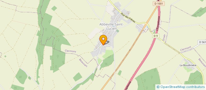 localisation de l'entreprise SCI RDJN  ABBEVILLE-SAINT-LUCIEN