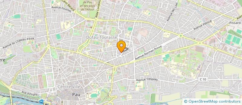 localisation de l'entreprise SCI RDN à PAU