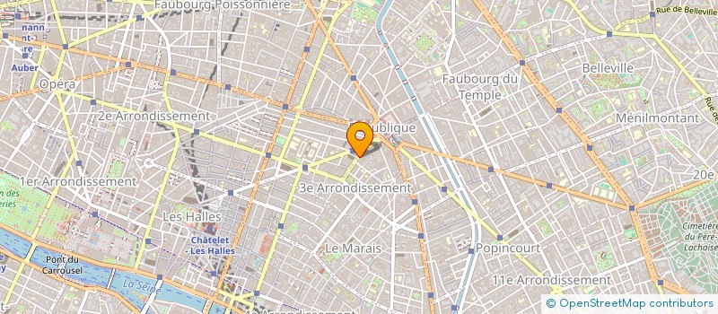 localisation de l'entreprise SCI RDP  PARIS