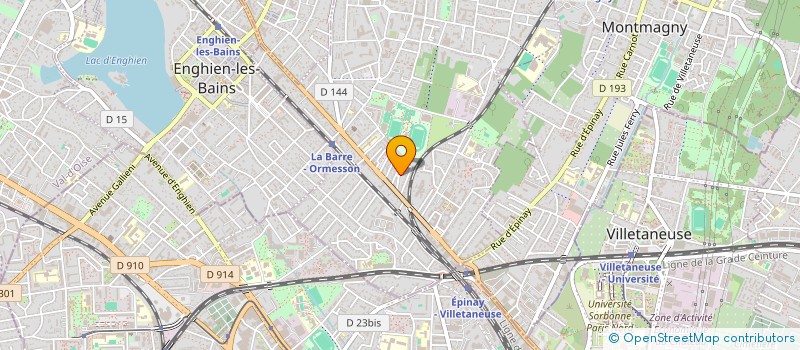 localisation de l'entreprise SCI RDS  DEUIL-LA-BARRE