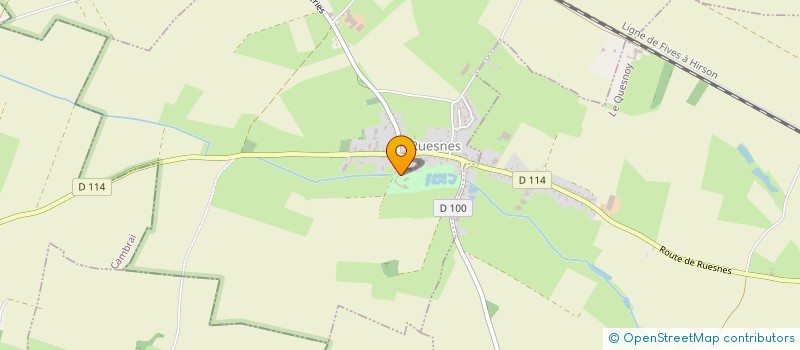 localisation de l'entreprise SCI RDS  RUESNES