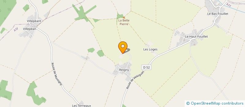 localisation de l'entreprise SCI RDS  AZY