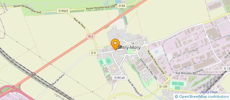 localisation de l'entreprise SCI RDS à MITRY-MORY