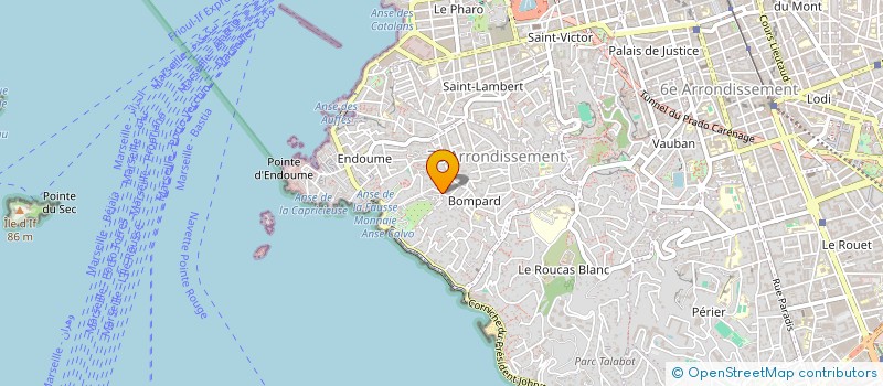 localisation de l'entreprise SCI RDV à MARSEILLE