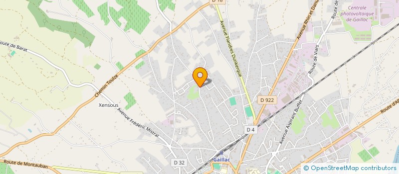 localisation de l'entreprise SCI RE à GAILLAC