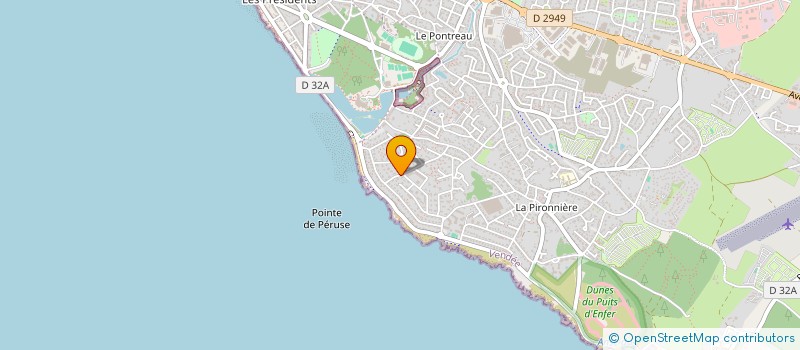 localisation de l'entreprise SCI RE-CREATION à LES SABLES D'OLONNE