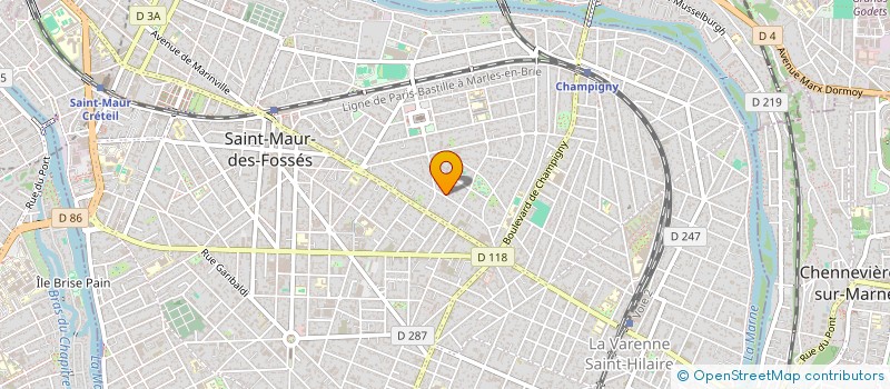 localisation de l'entreprise SCI RE MIDI à SAINT-MAUR-DES-FOSSES