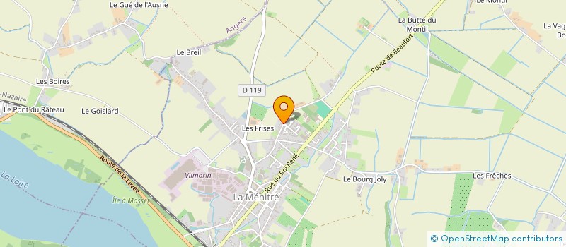 localisation de l'entreprise SCI REA EVOLUTION à BRISSAC LOIRE AUBANCE