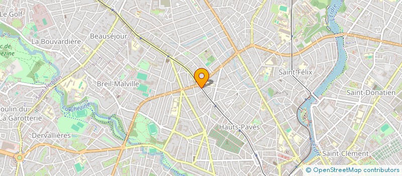 localisation de l'entreprise SCI REA J à NANTES