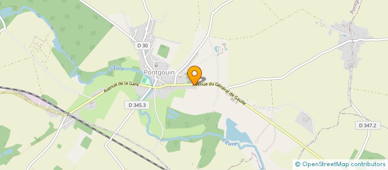 localisation de l'entreprise SCI REAC à PONTGOUIN