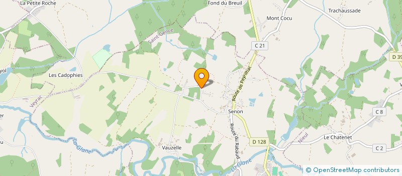 localisation de l'entreprise SCI READ  SAINT-GENCE