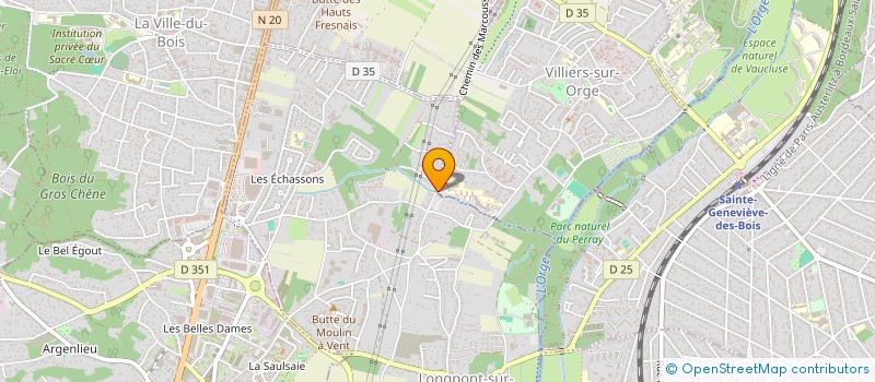 localisation de l'entreprise SCI REAL  LONGPONT-SUR-ORGE