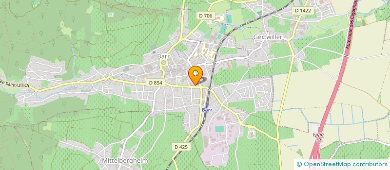 localisation de l'entreprise SCI REAL  BARR