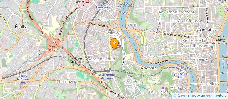 localisation de l'entreprise SCI REAL ESTATE FIRST  LYON