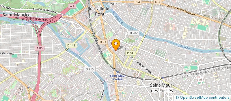 localisation de l'entreprise SCI REAL ESTATE HJFD à SAINT-MAUR-DES-FOSSES