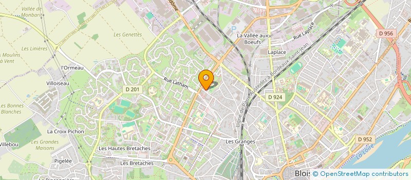 localisation de l'entreprise SCI REAL ESTATE M&F  BLOIS