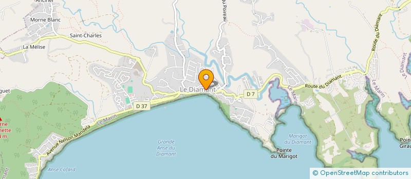 localisation de l'entreprise SCI REAL ROCK  LE DIAMANT