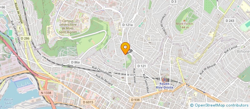 localisation de l'entreprise SCI REALI  MONT-SAINT-AIGNAN