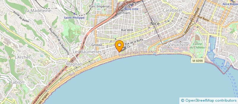 localisation de l'entreprise SCI REALIM PROMOTION  NICE