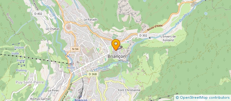 localisation de l'entreprise SCI REALITY à BRIANCON