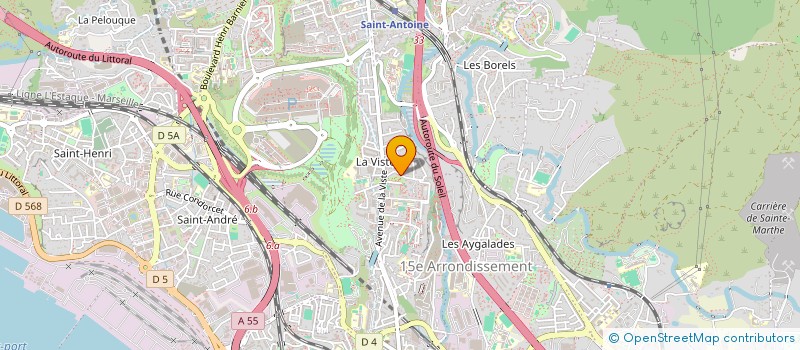 localisation de l'entreprise SCI REALSUD à MARSEILLE