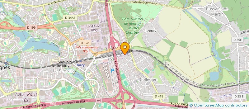 localisation de l'entreprise SCI REAU à ANTIBES