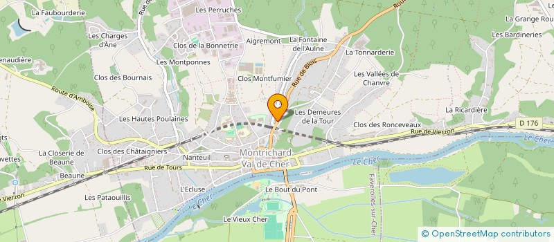 localisation de l'entreprise SCI REAUD FRERES  PONTLEVOY