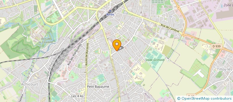 localisation de l'entreprise SCI REAUMUR à ARRAS