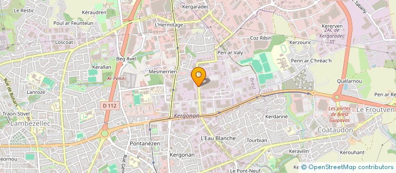 localisation de l'entreprise SCI REAUMUR  BREST