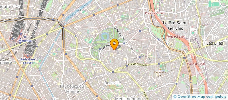 localisation de l'entreprise SCI REBAAR  PARIS