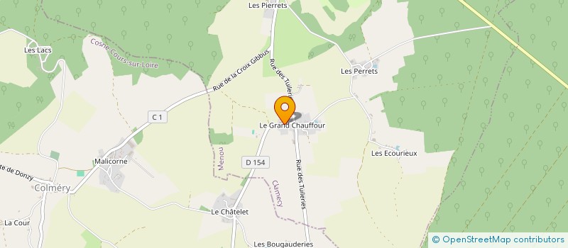 localisation de l'entreprise SCI REBASE à MENOU