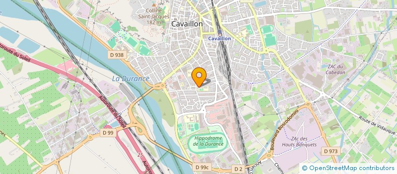 localisation de l'entreprise SCI REBEHA  CAVAILLON