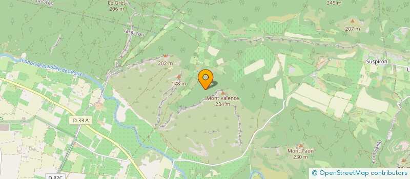 localisation de l'entreprise SCI REBELI  FONTVIEILLE