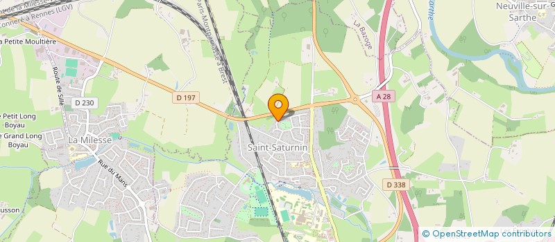 localisation de l'entreprise SCI REBERTY à SAINT-SATURNIN