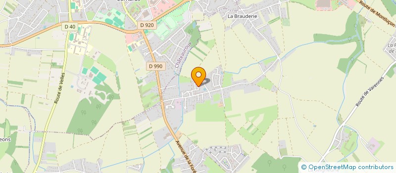 localisation de l'entreprise SCI REBILLAT à LE POINCONNET