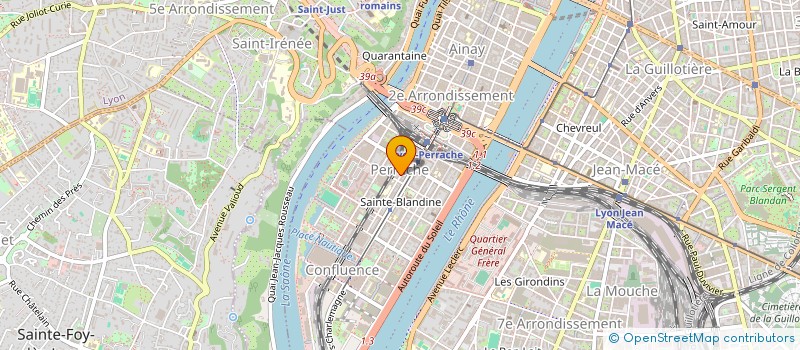 localisation de l'entreprise SCI REBOUL  LYON