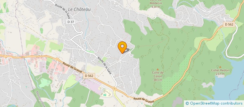 localisation de l'entreprise SCI REBOULET-RAYMOND  MONTAUROUX